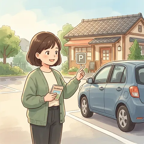 Illustration for Kofu Kosemachi Restaurant Cafe Food Guide