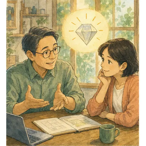 English lesson illustration for Giving Clear Feedback at Work