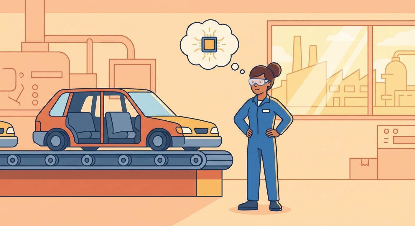 Illustration for B2 systems lesson: semiconductor supply shocks, demand whiplash, and policy responses