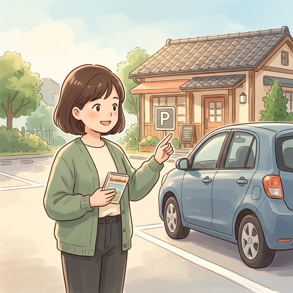 Illustration for Kofu Kosemachi Restaurant Cafe Food Guide