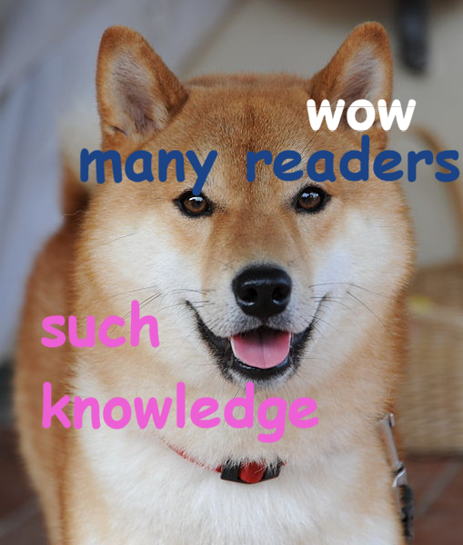 Licensed Doge-style meme example