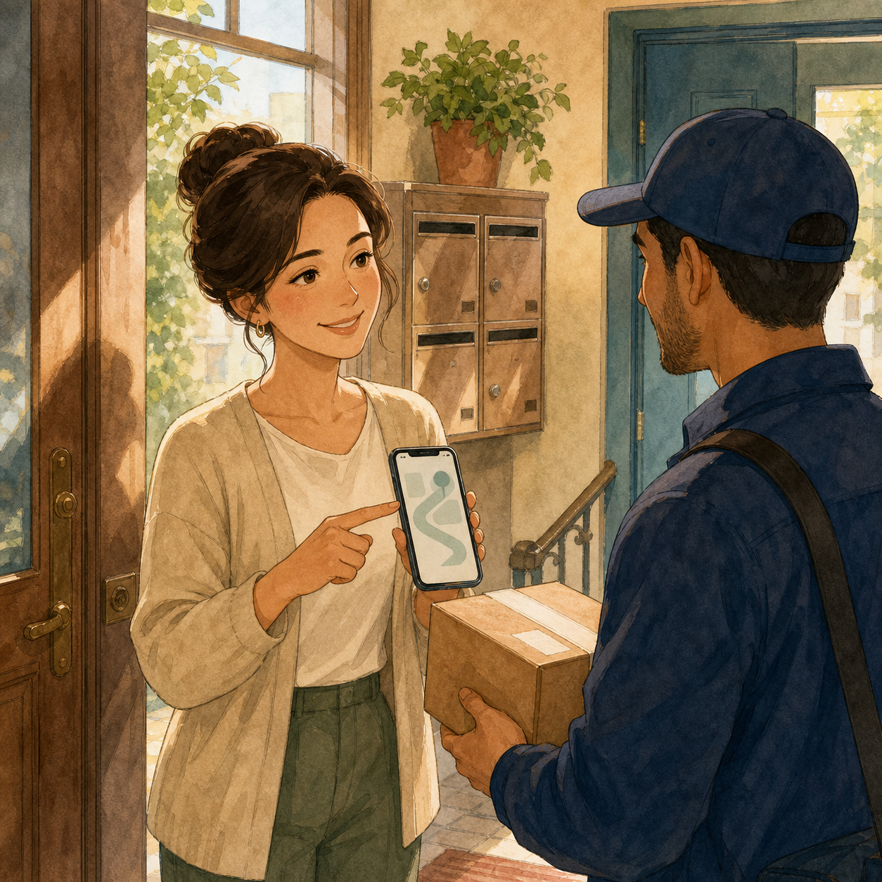 Illustration 1: Solve a small shopping problem with help.