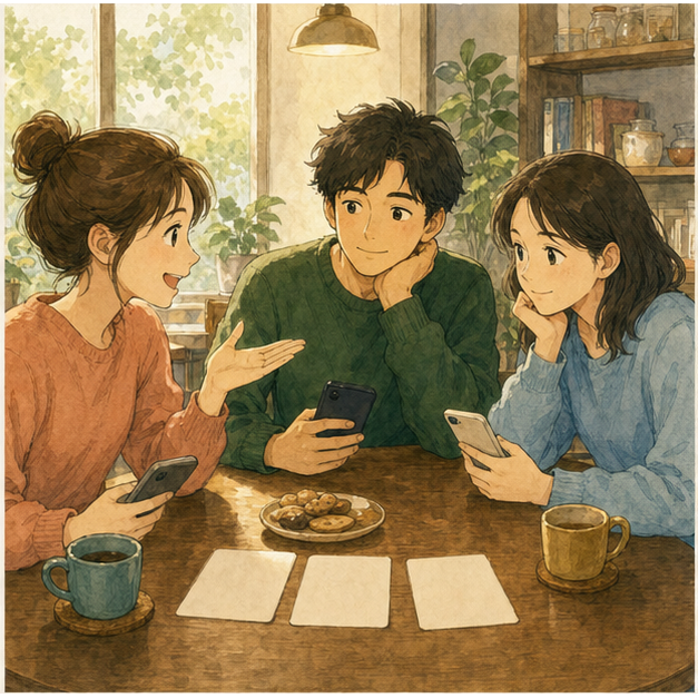Illustration 1: Start with a question.