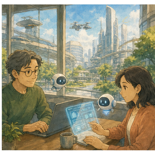 Illustration 4: Part 4: Human-Centered AI and Protopia