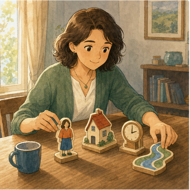 English lesson illustration for Important Questions for Real Life scene 1: Step 1: Question Words and Question Parts