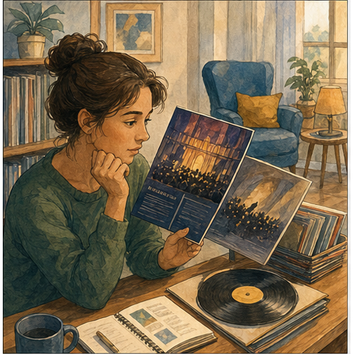 English lesson illustration for Living Composers Who May Shape the Future scene 1: Legacy Is Not the Same as Popularity