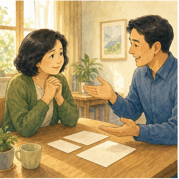English lesson illustration for My First Trial Lesson scene 1: What a Trial Lesson Is