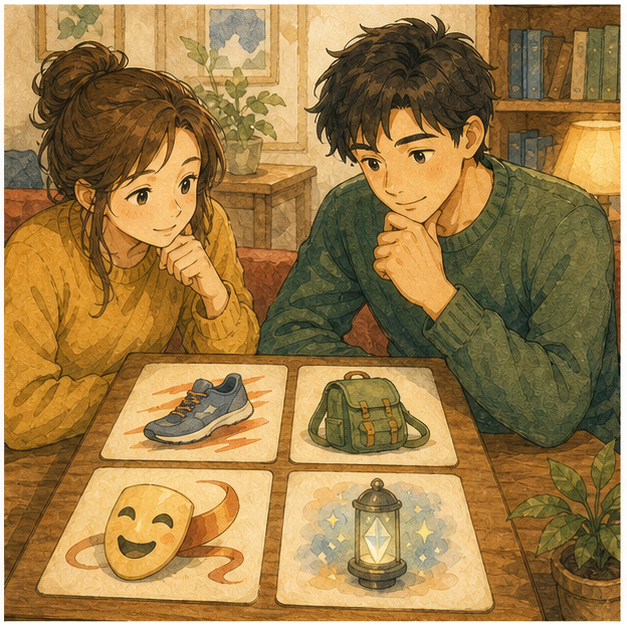 English lesson illustration for Anime: Stories on Screen scene 2: Step 2. Anime Can Start in Different Places