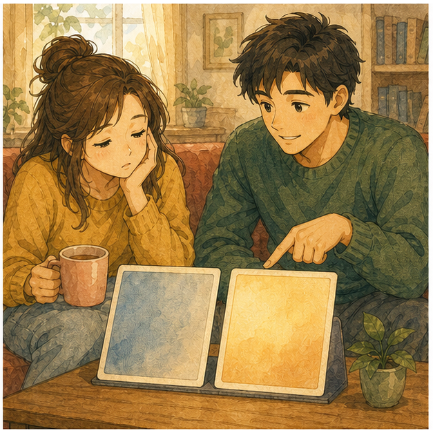 English lesson illustration for Anime: Stories on Screen scene 4: Step 4. Recommend With One Real Detail