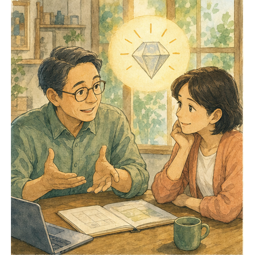 Illustration for Giving Clear Feedback at Work