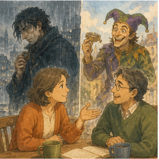 English lesson image for Why Villains Are Interesting: Tragic Villains and Funny Villains